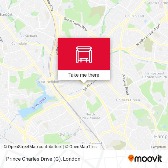Prince Charles Drive (G) map