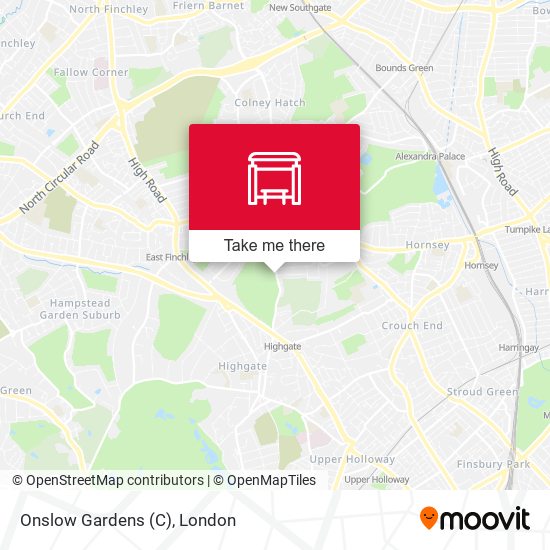 Onslow Gardens (C) map