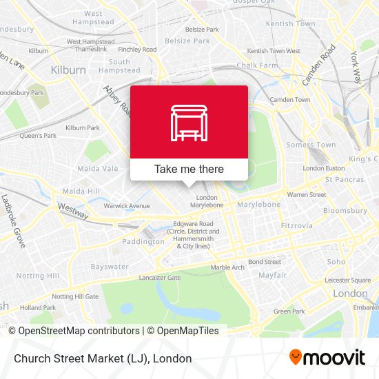 Church Street Market (LJ) map