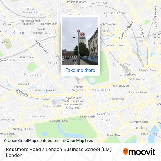 Rossmore Road / London Business School (LM) map