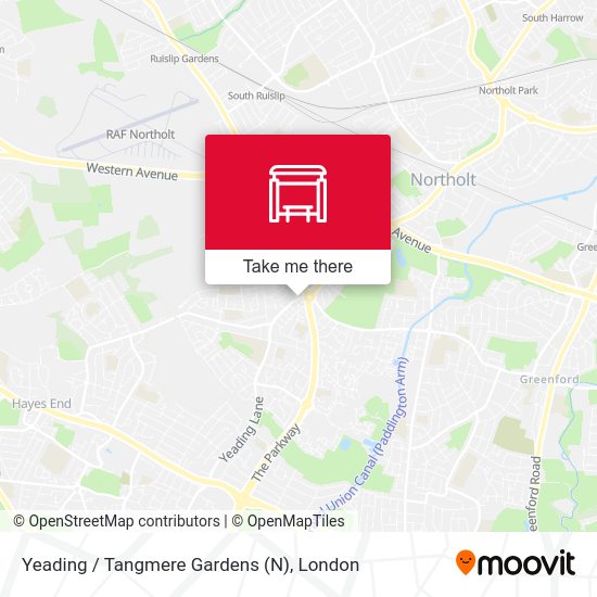 Yeading / Tangmere Gardens (N) map