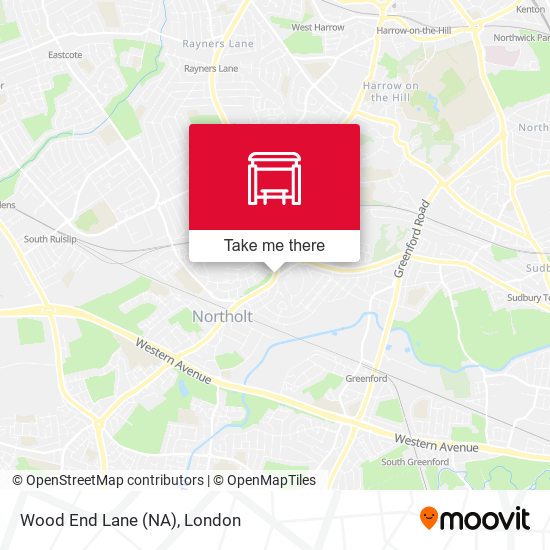 Wood End Lane (NA) map