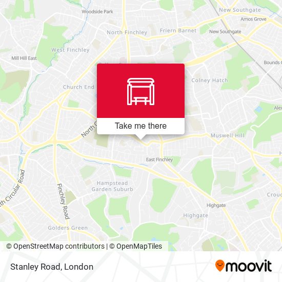Stanley Road map