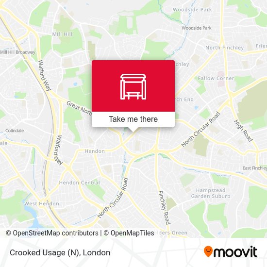 Crooked Usage (N) map