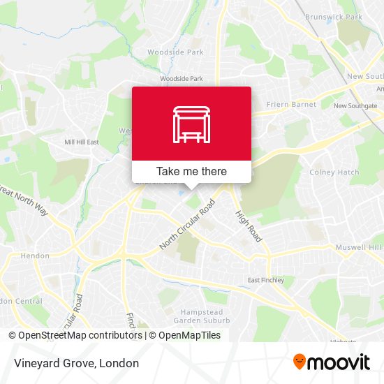 Vineyard Grove map