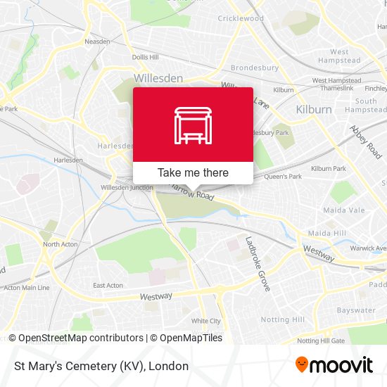 St Mary's Cemetery (KV) map