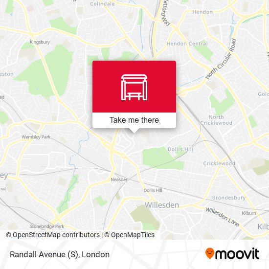 Randall Avenue (S) map