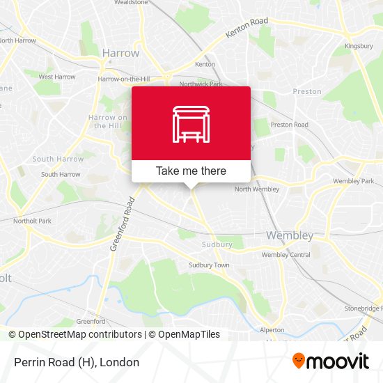 Perrin Road (H) map