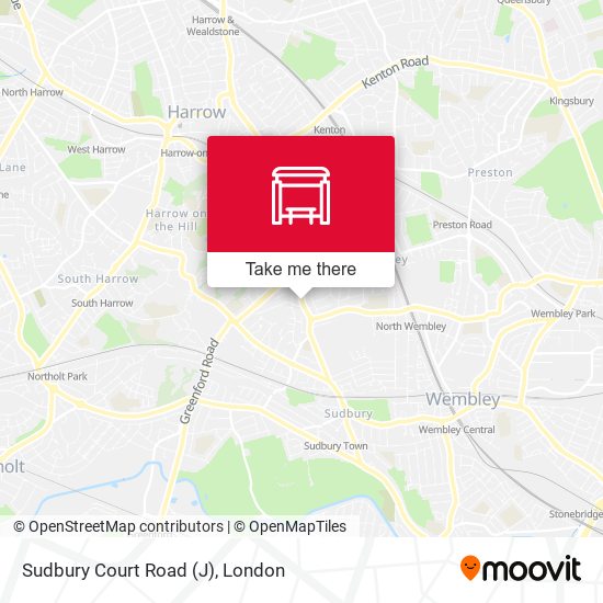 Sudbury Court Road (J) map