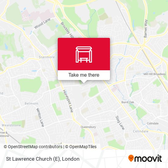 St Lawrence Church (E) map