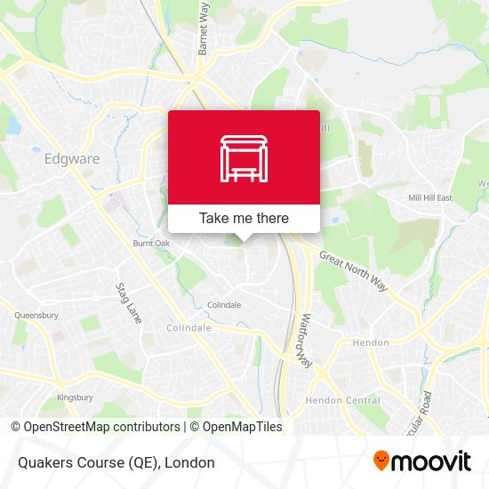 Quakers Course (QE) map