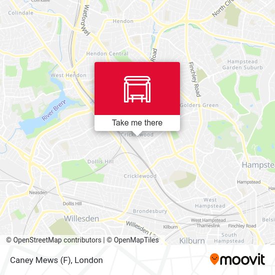 Caney Mews (F) map
