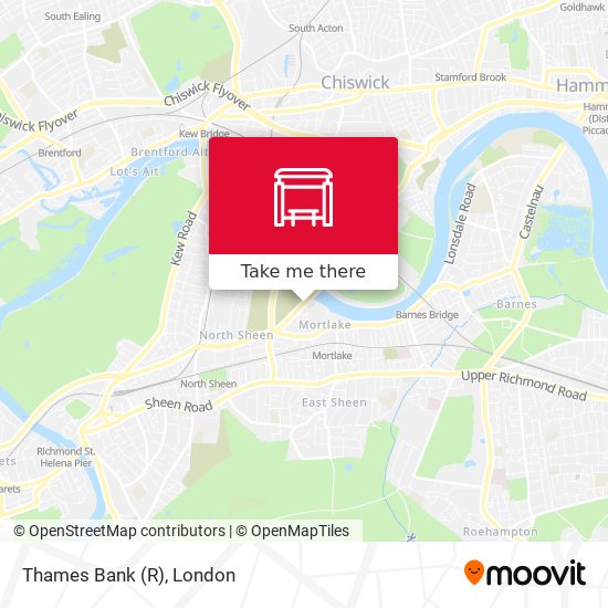 Thames Bank (R) map