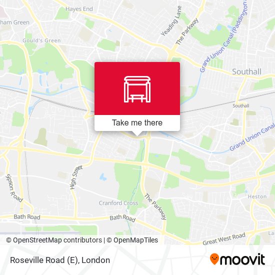 Roseville Road (E) map