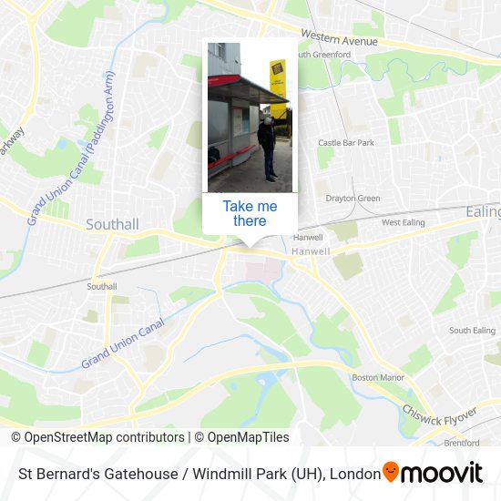 St Bernard's Gatehouse / Windmill Park (UH) map