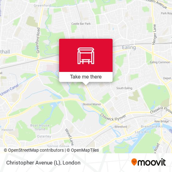 Christopher Avenue (L) map