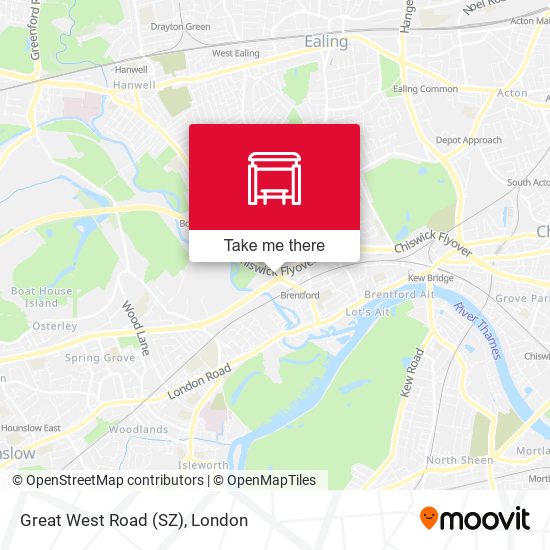 Great West Road (SZ) map
