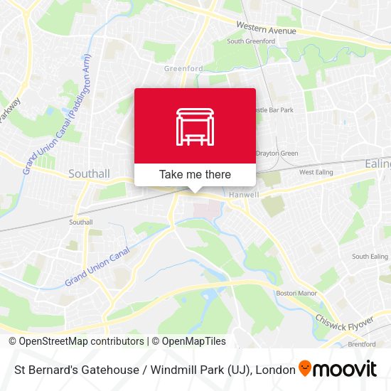 St Bernard's Gatehouse / Windmill Park (UJ) map