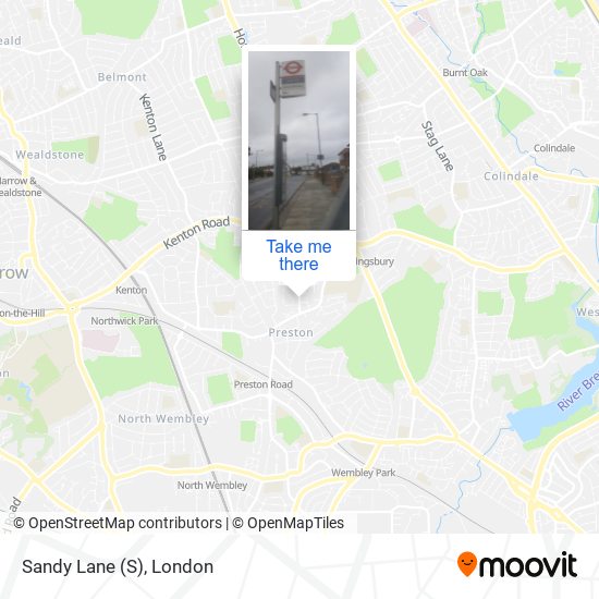 Sandy Lane map