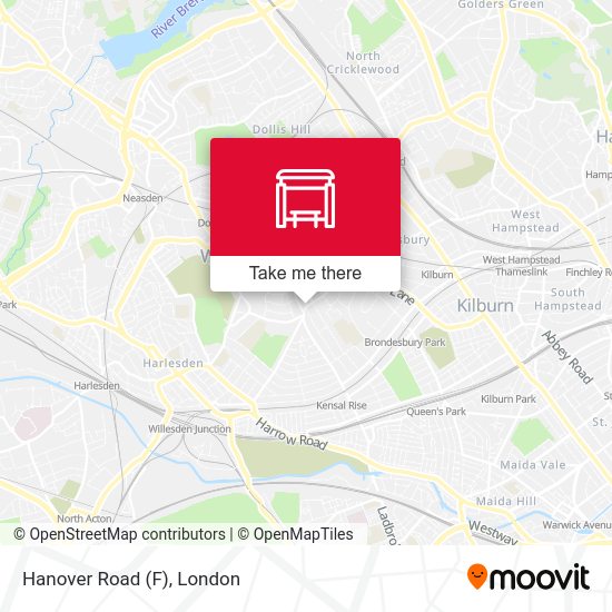 Hanover Road (F) map