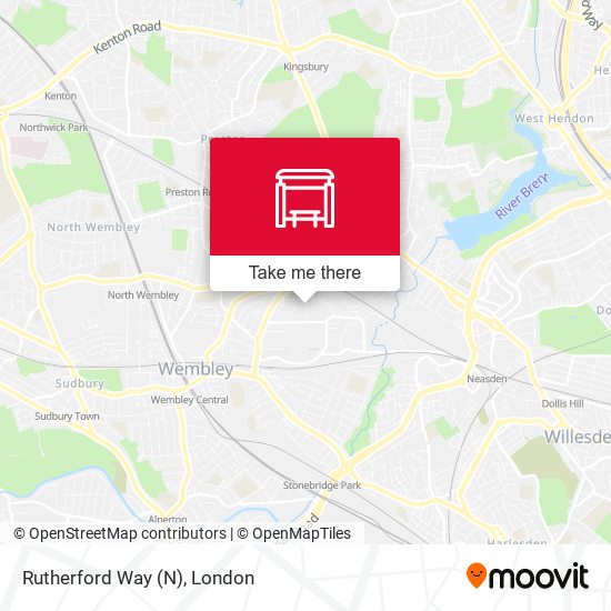 Rutherford Way (N) map