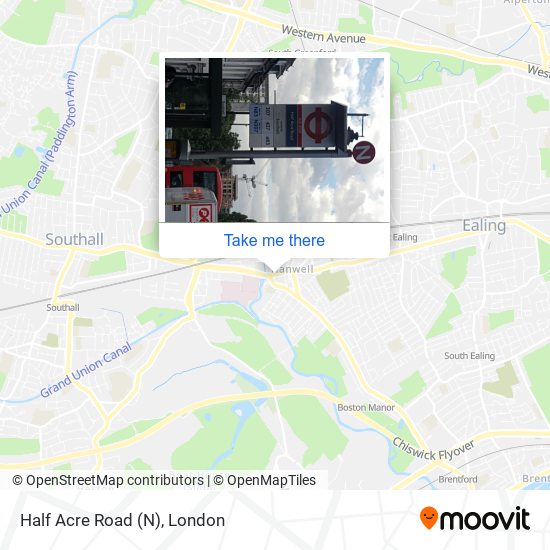 Half Acre Road (N) map