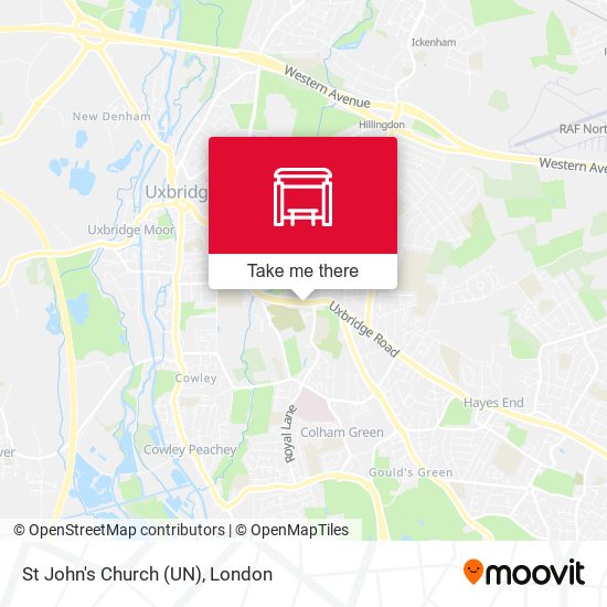 St John's Church (UN) map