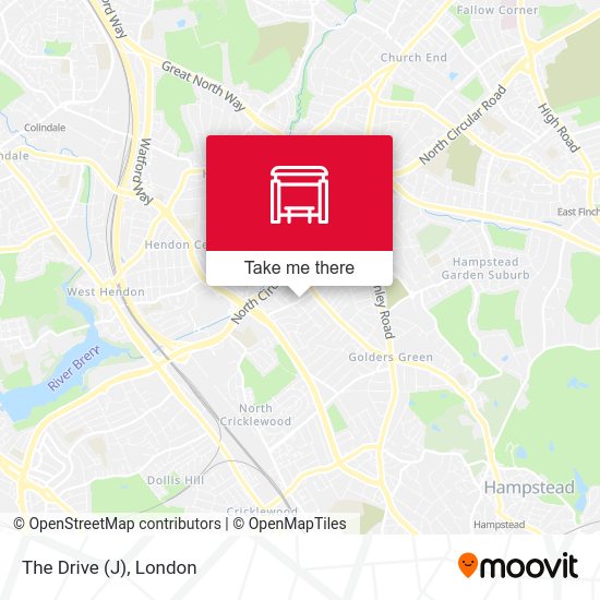 The Drive (J) map