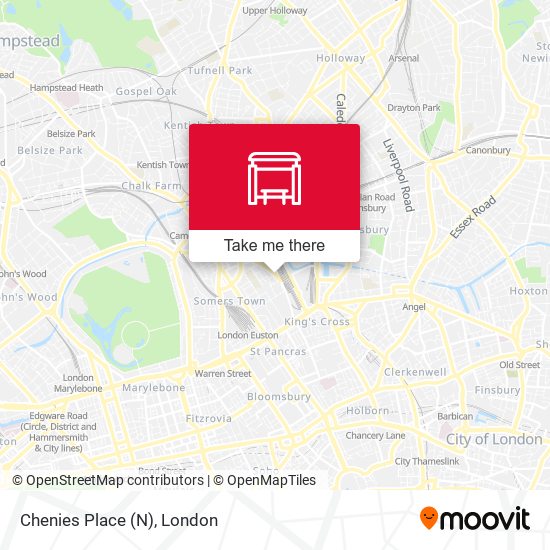 Chenies Place (N) map