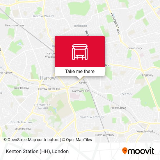 Kenton Station (HH) map