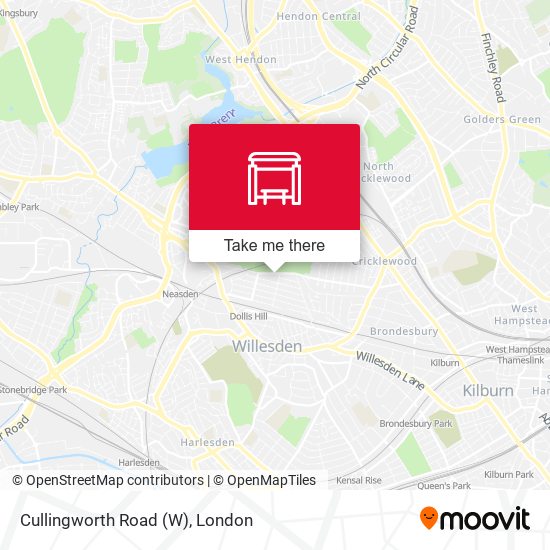Cullingworth Road (W) map