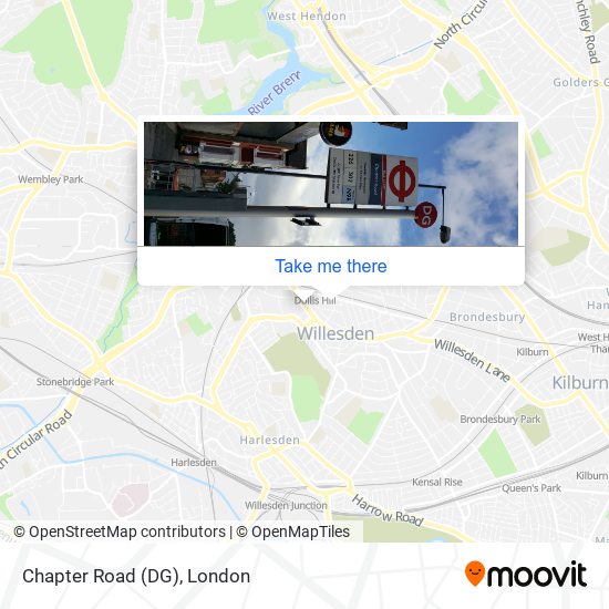 Chapter Road (DG) map