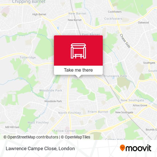 Lawrence Campe Close map