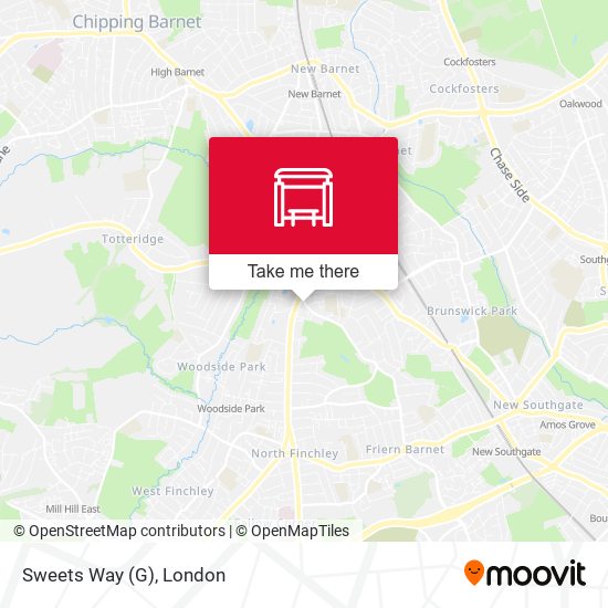 Sweets Way (G) map
