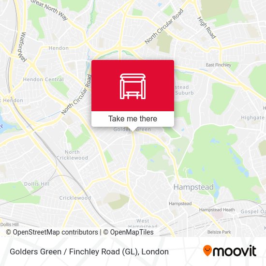 Golders Green / Finchley Road stop Routes, Schedules, and Fares