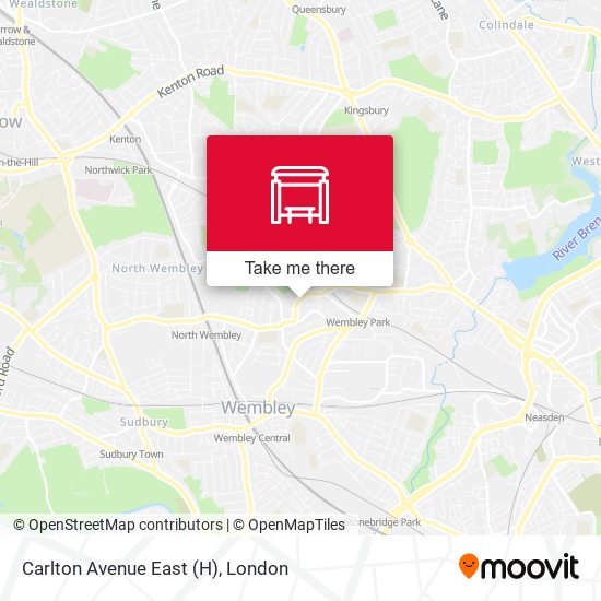 Carlton Avenue East (H) map