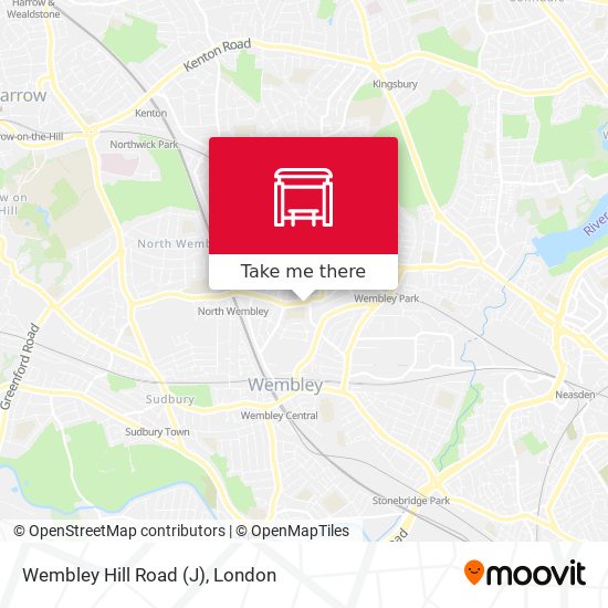 Wembley Hill Road (J) map