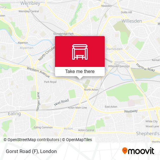 Gorst Road (F) map