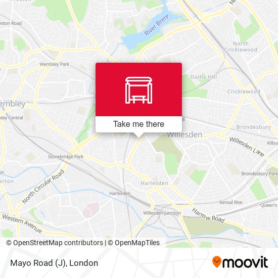 Mayo Road (J) map