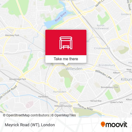 Meyrick Road (WT) map