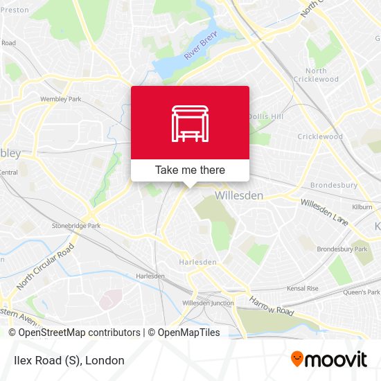 Ilex Road (S) map