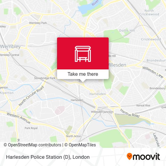 Harlesden Police Station (D) map