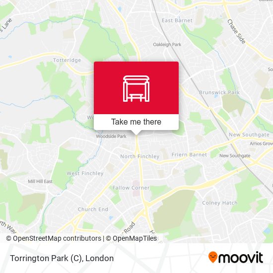 Torrington Park (C) map