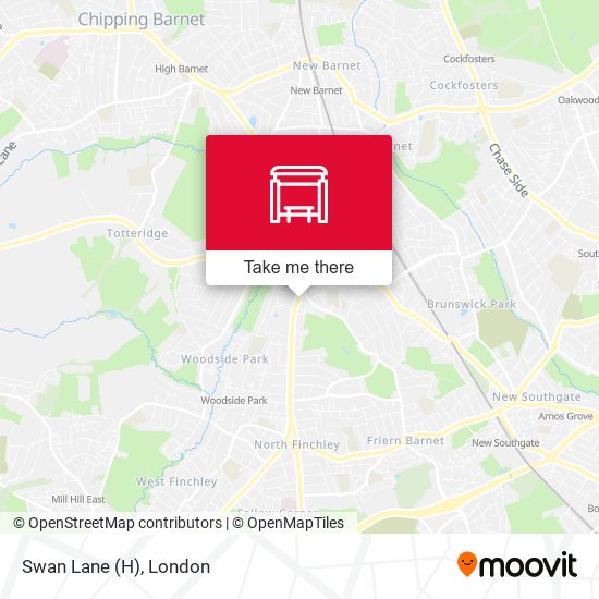 Swan Lane (H) map