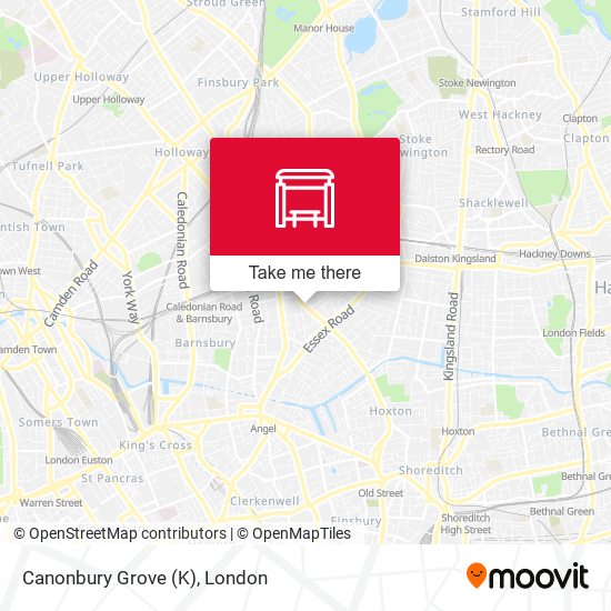 Canonbury Grove (K) map