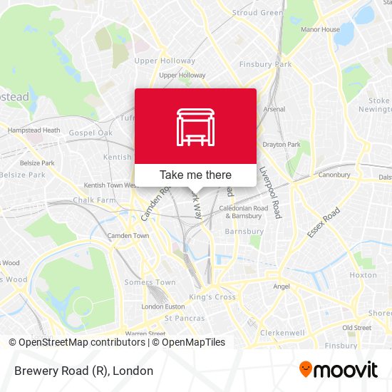 Brewery Road map