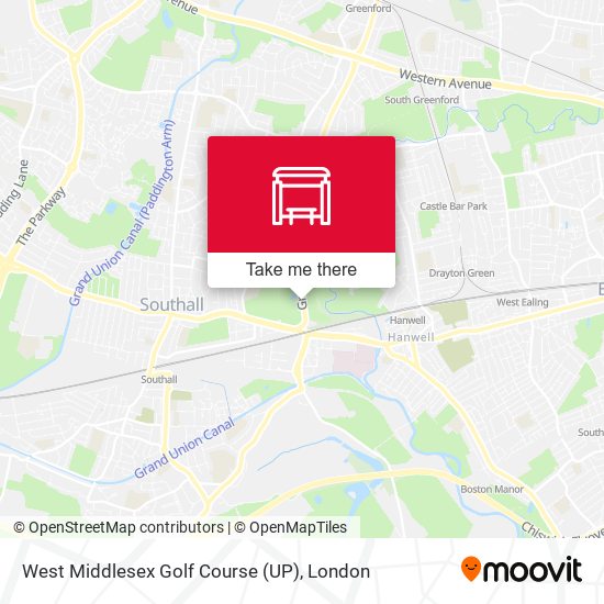 West Middlesex Golf Course (UP) map
