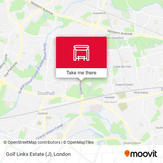 Golf Links Estate (J) map