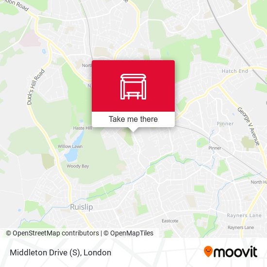 Middleton Drive (S) map