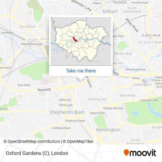 Oxford Gardens (C) map